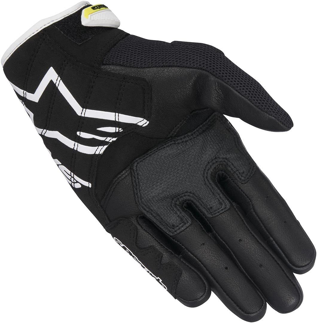 Amazon.co.jp: Alpinestars Motorcycle Gloves Black/White/Yellow